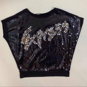 Express sequence blouse, so Md.Lg